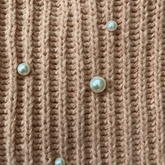 Womens pink beaded sweater - Picture 2 of 2